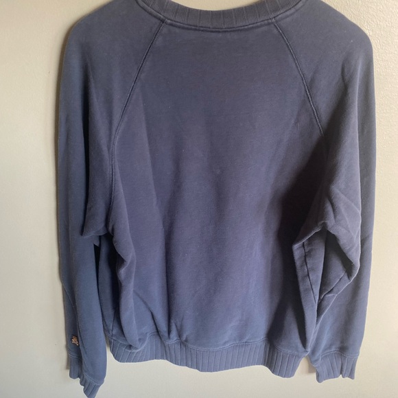 Teddy Fresh University Dark Blue Sweatershirt Size Small - Picture 6 of 7